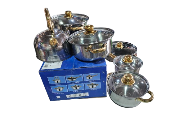 SET DE OLLA X 6 PCS WYD-01